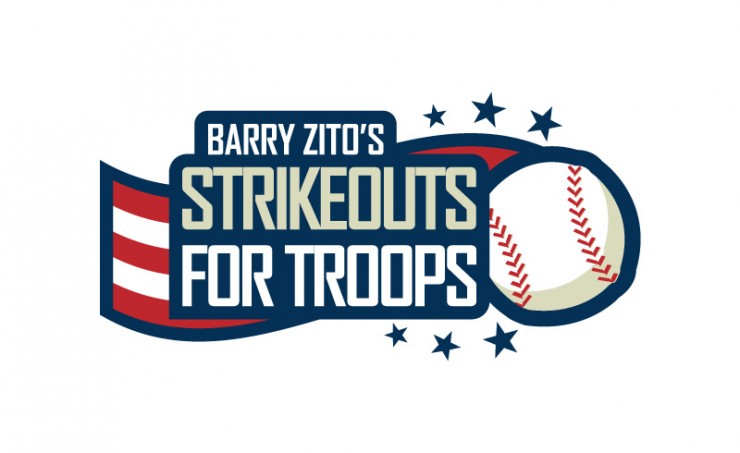 Strikeouts for Troops Logo
