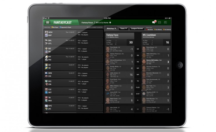 ESPN FFL iPad App