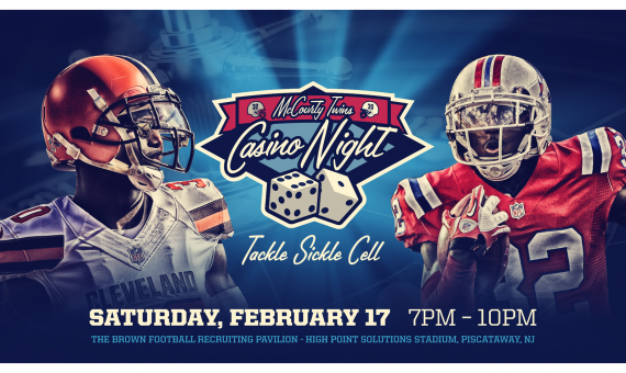 McCourty Twins Casino Night to Tackle Sickle Cell