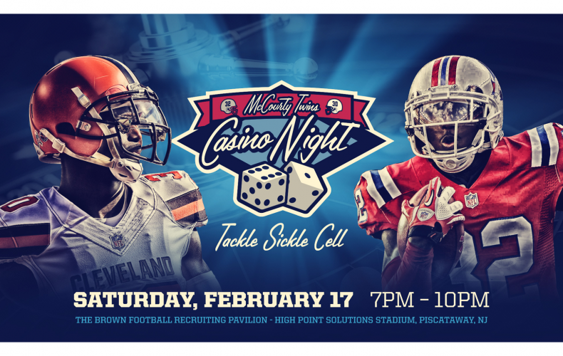 McCourty Twins Casino Night to Tackle Sickle Cell
