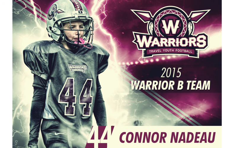 Valley Warriors Player Card 2015
